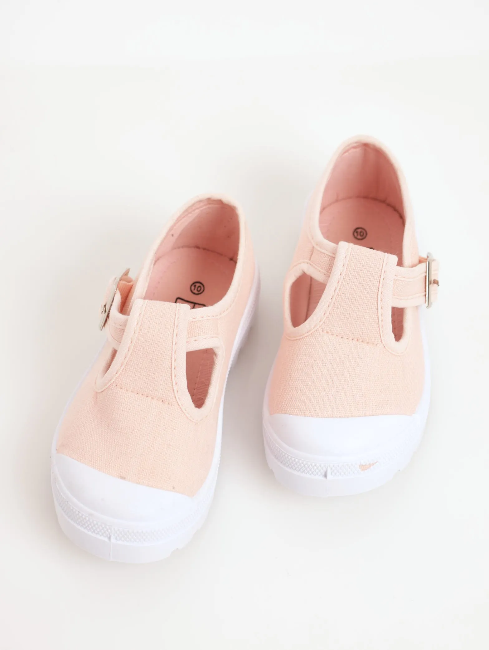 Girls Buckle Pump Shoe - Pink