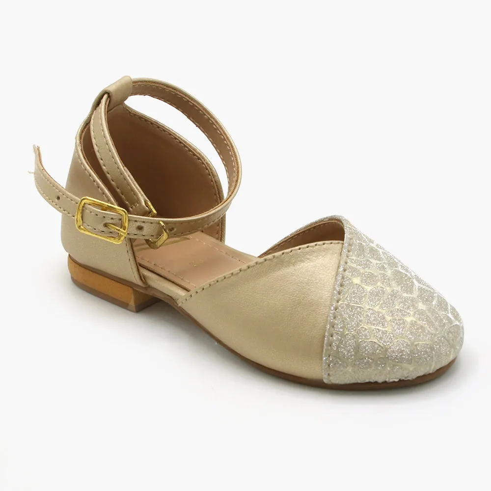 Girls Sandal - Golden