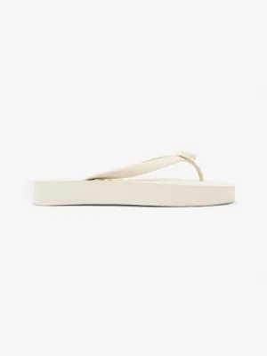 Gucci Marmont Thong Sandal Cream Rubber EU 42 UK 9