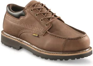 Guide Gear Men's Rugged Timber Waterproof Oxford Shoes; Moisture Wicking Insoles, Casual Footwear