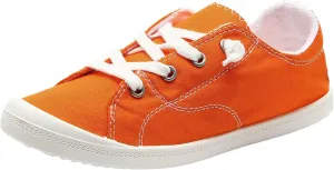 Hbeylia Canvas Shoes For Women Fashion Casual Plaid Lace Up Low Top Play Sneakers Lightweight Low Heels Slip On Flats Loafers Walking Shoes For Girls Running Outdoor Sports Driving