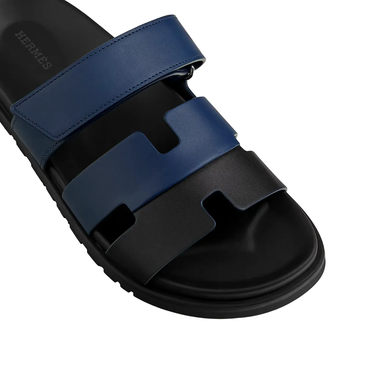 Hermes Chypre Sandal Bleu Obscur / Noir