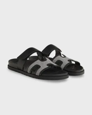 Hermes Chypre sandal Prunoir / Noir