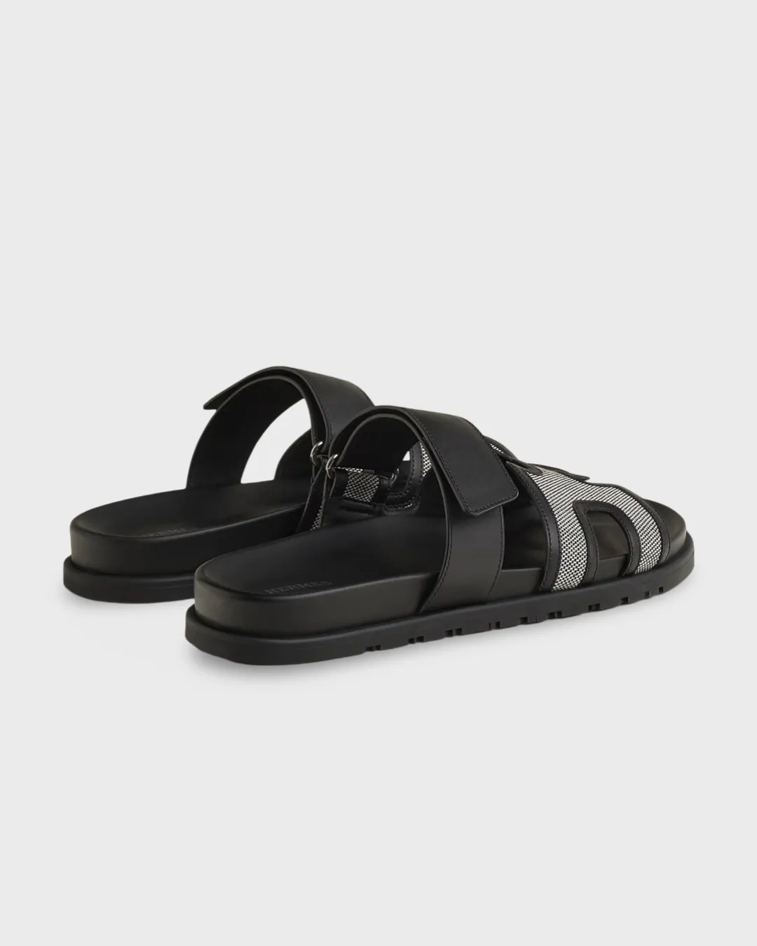 Hermes Chypre sandal Prunoir / Noir