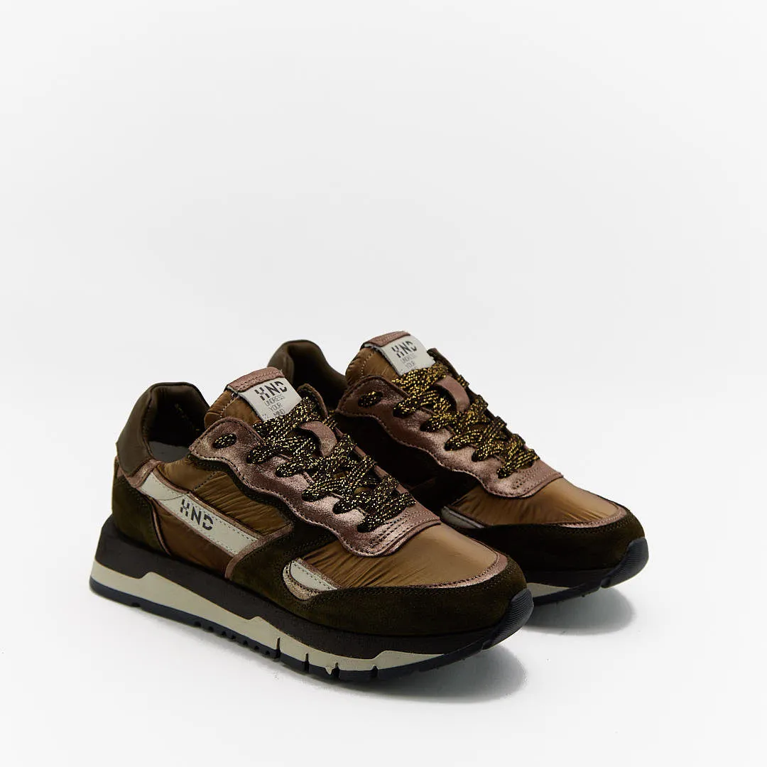 HND34 - Leather Sneaker Donna - HUNDRED100®