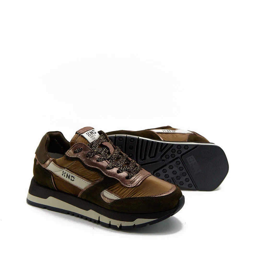 HND34 - Leather Sneaker Donna - HUNDRED100®