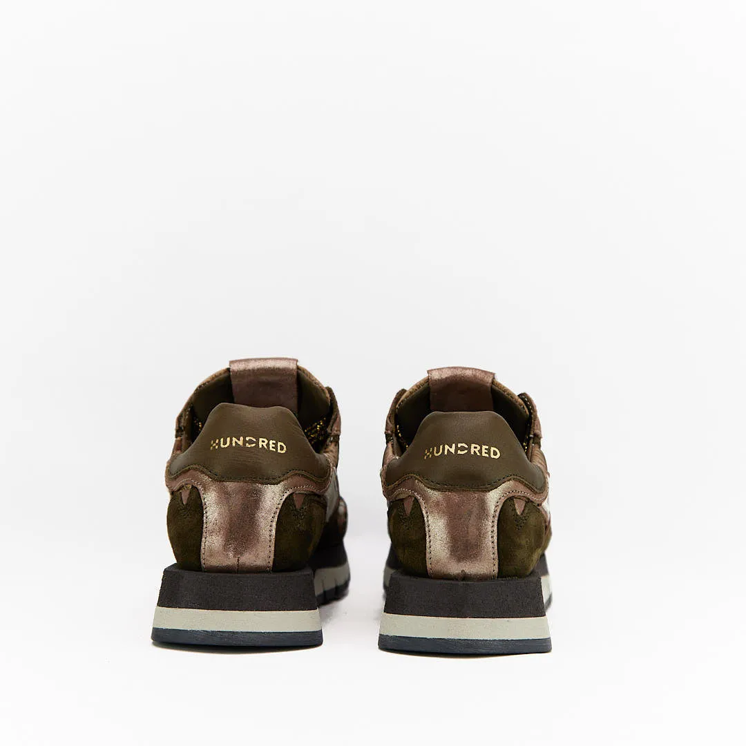 HND34 - Leather Sneaker Donna - HUNDRED100®