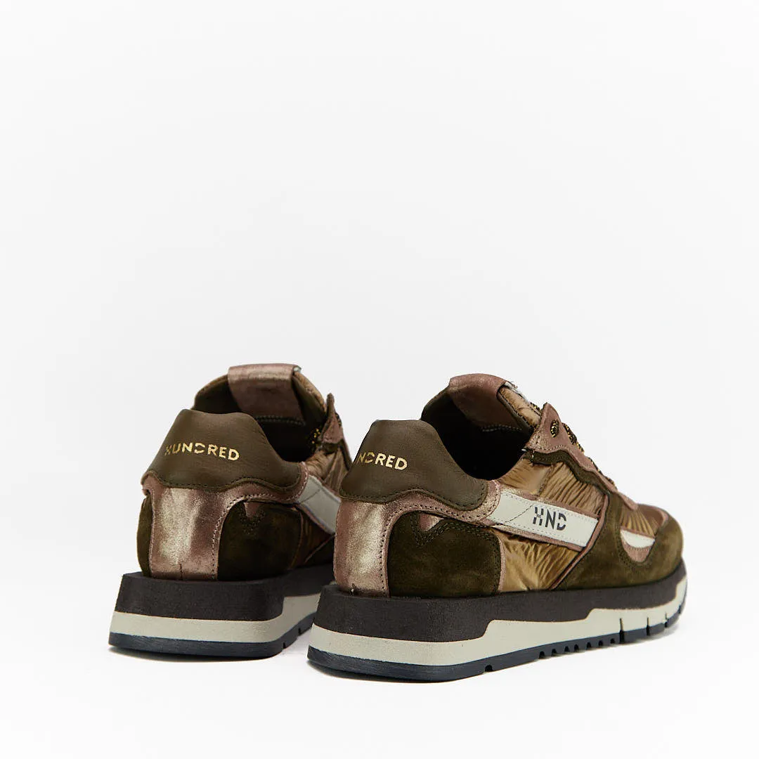 HND34 - Leather Sneaker Donna - HUNDRED100®