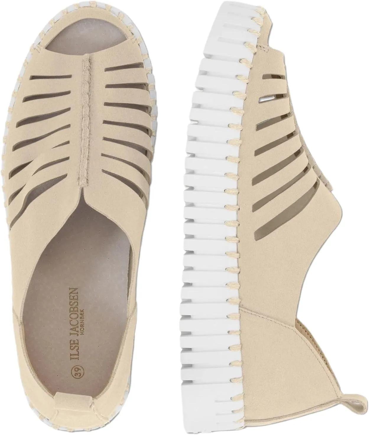 Ilse Jacobsen HORNBAEK Women's Tulip 9376 Platform | Slip-On | Sandal