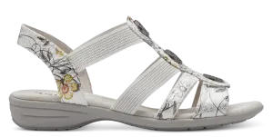 Jana Ladies Slip On Low Wedge Sandal 28165-42 149