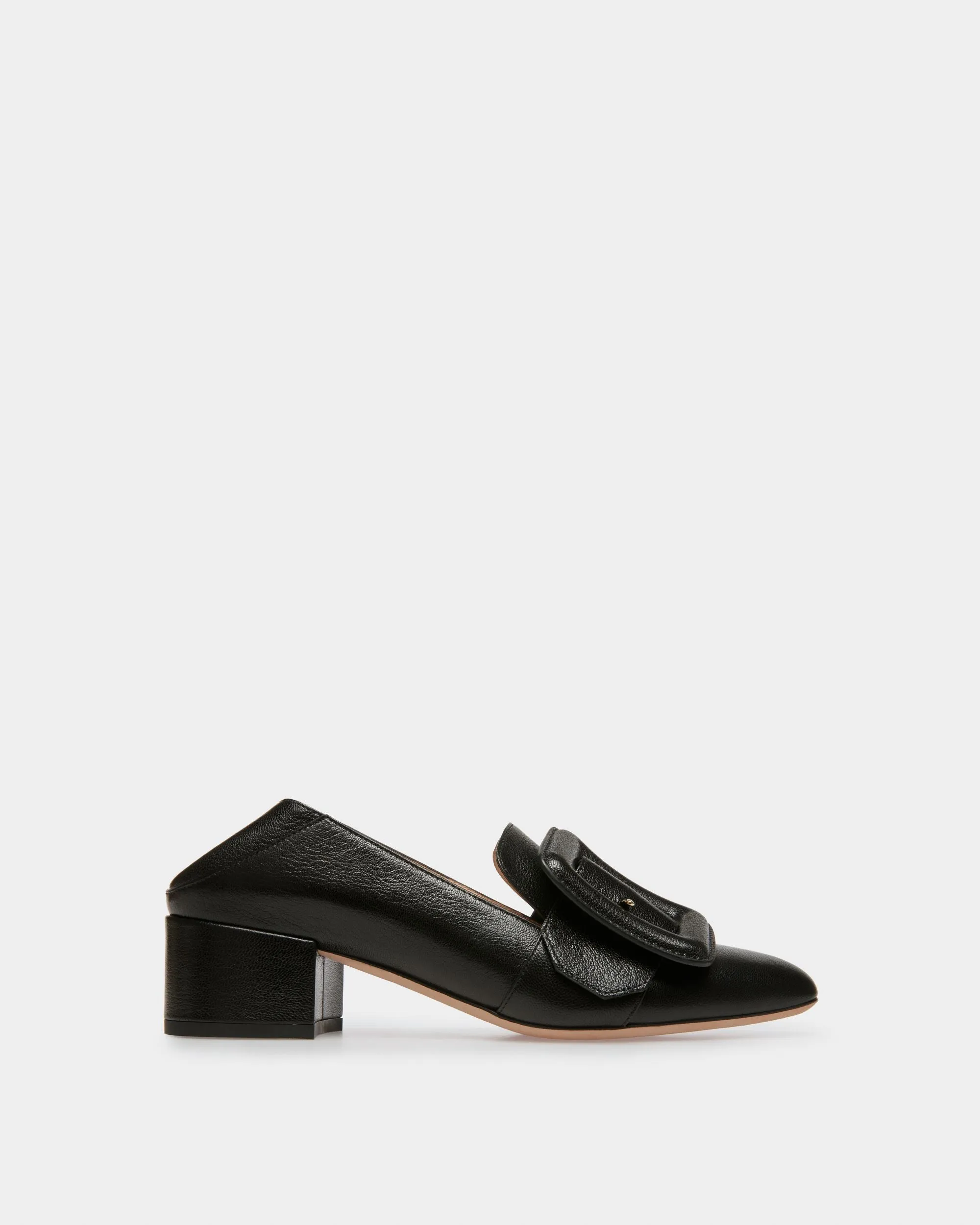 Janelle Leather Pumps In Black