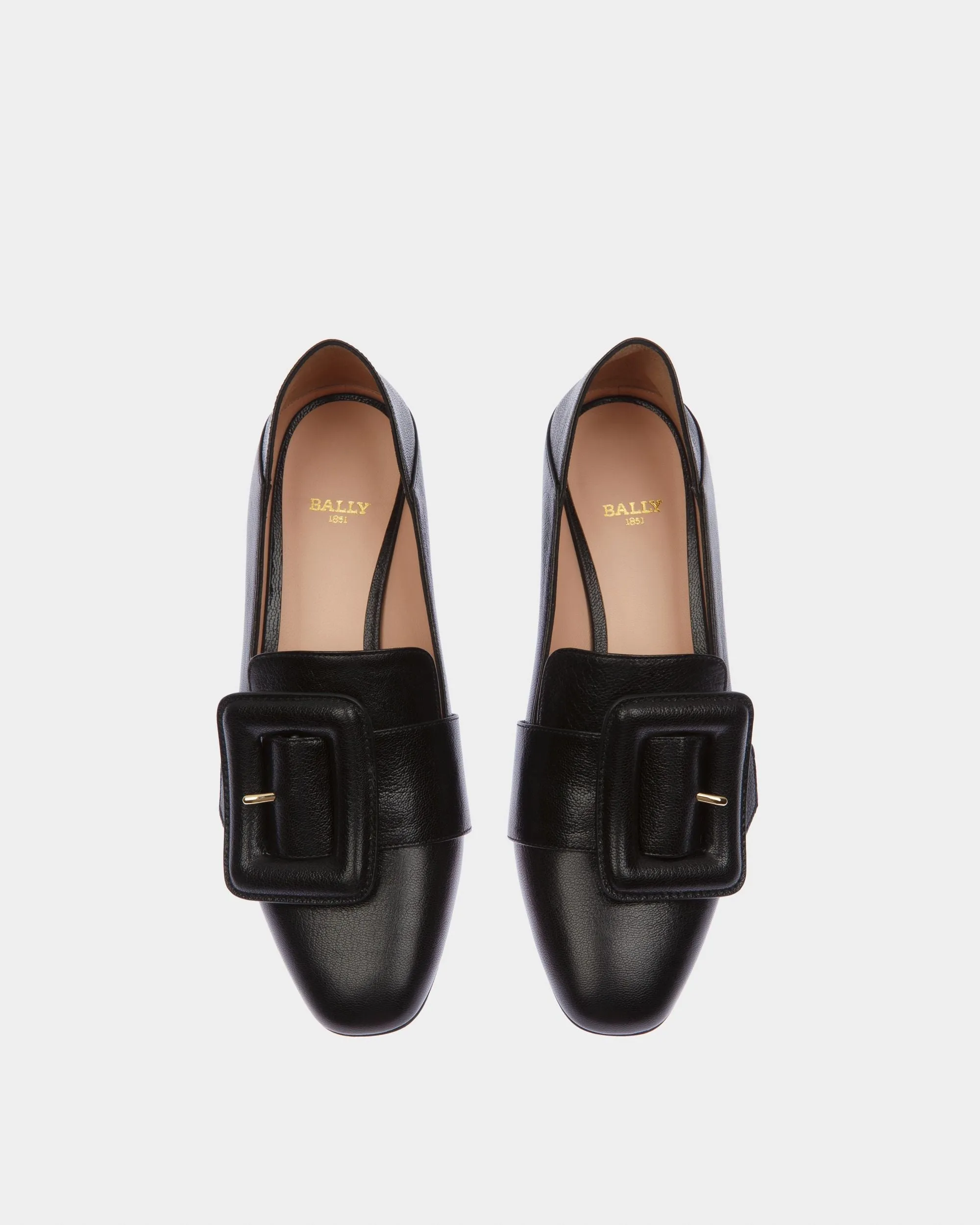 Janelle Leather Pumps In Black