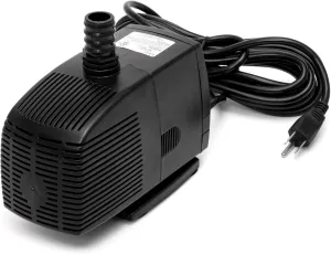 Jebao WP-3000F Submersible, Hydroponics, Aquaponics, Fountain Pump 790gph, 70-watt