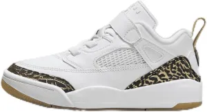 Jordan Spizike Low Little Kids' Shoes (HJ9055-100, White/Metallic Gold/Sail/Black) Size 1
