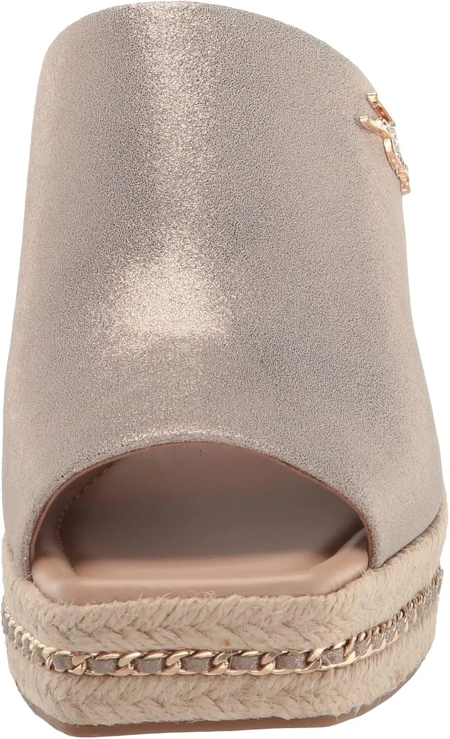 Karl Lagerfeld Paris Women's Corissa Slip on Espadrille Wedge Sandal