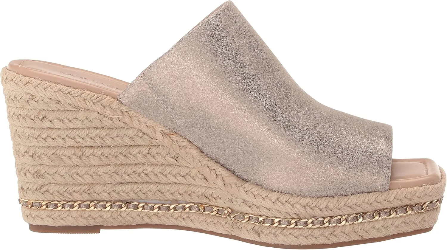 Karl Lagerfeld Paris Women's Corissa Slip on Espadrille Wedge Sandal