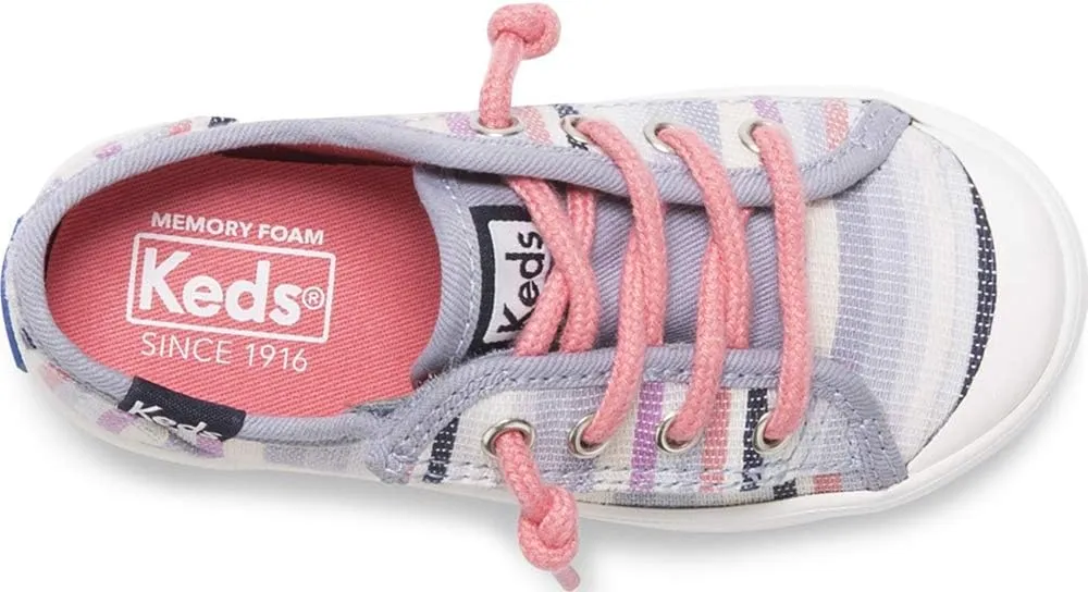 Keds Girl's Kickstart Seasonal Toe Cap Jr Sneaker