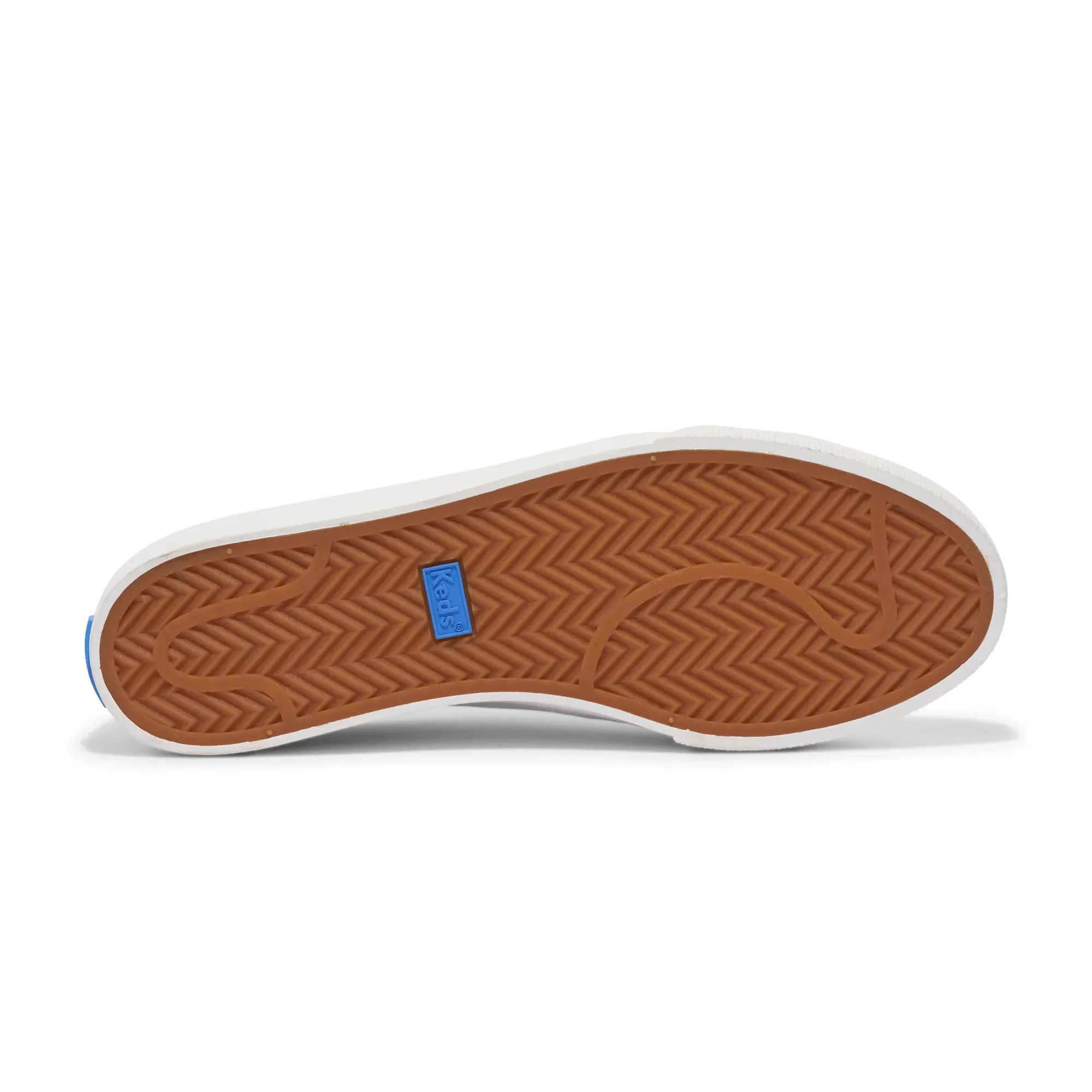 KEDS - Jump Kick DUO Leather - White/Gold