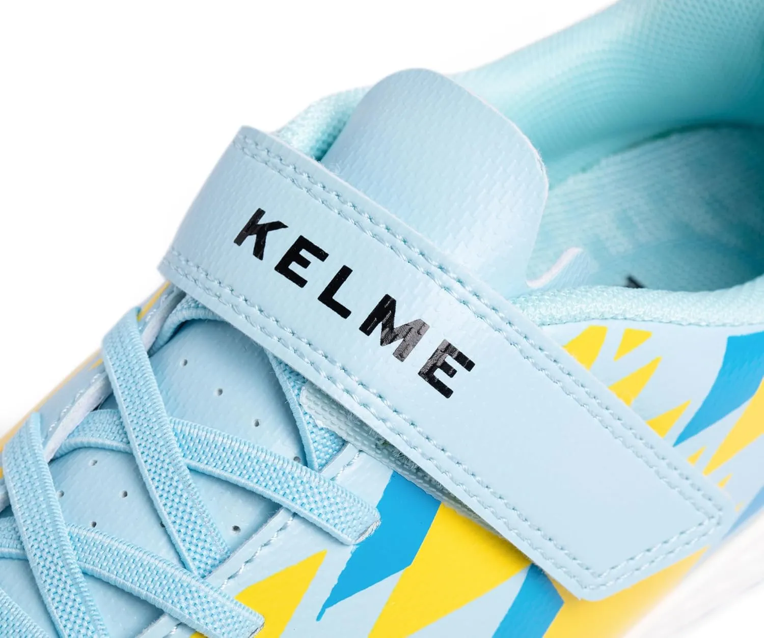 KELME Kids' Indoor Soccer Cleats, Breathable Mesh Turf Futsal Shoes, Turn-Lock, Boys Girls Football Baseball Softball Sneaker for Little/Big Kid