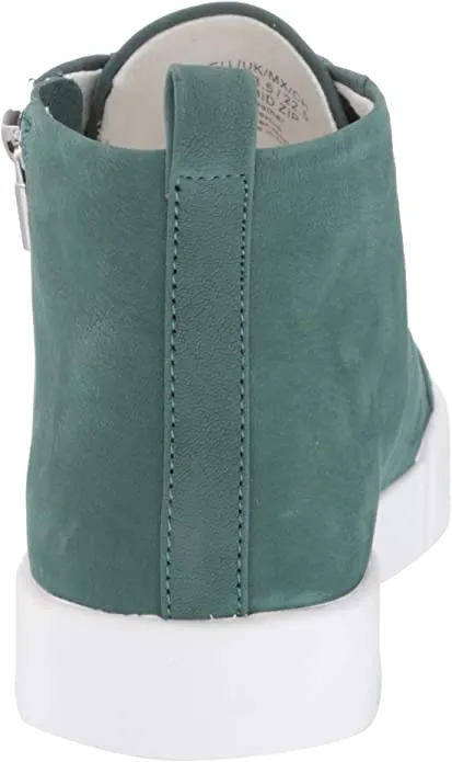 Kenneth Cole Women's Women's Tyler Mid Zip Sneaker, Sea Green, 7.5