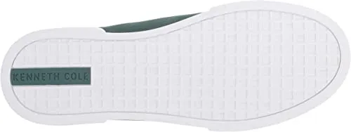 Kenneth Cole Women's Women's Tyler Mid Zip Sneaker, Sea Green, 7.5