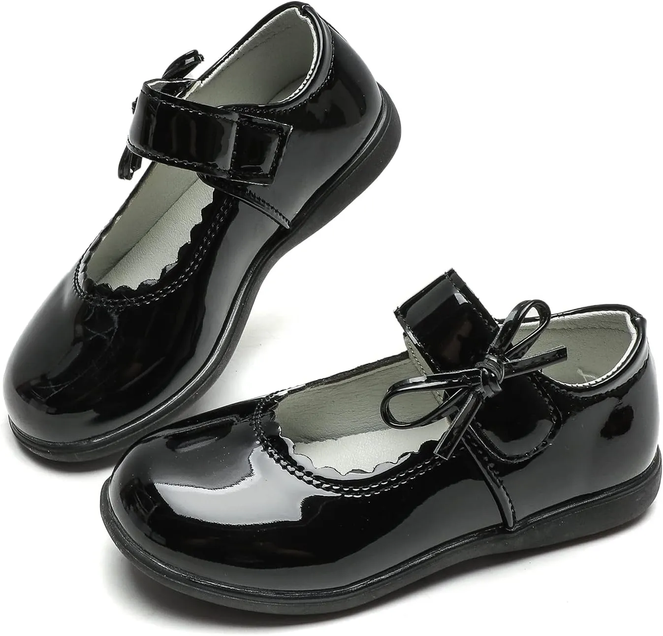 Kids Oxford Shoes Girl’s Boy’s Dress Shoes Lace-Up School Uniform Shoes Loafer Flats