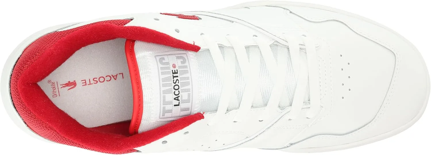 Lacoste Men's Lineshot Leather Logo Sneaker