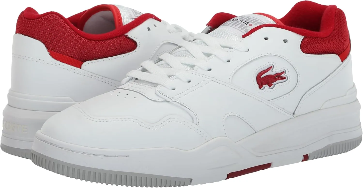 Lacoste Men's Lineshot Leather Logo Sneaker