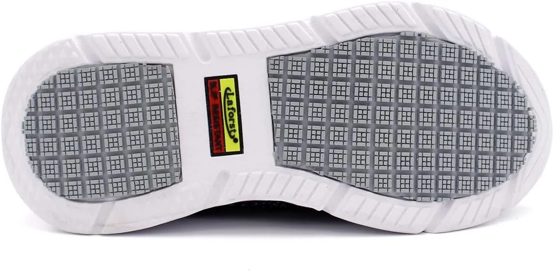 Laforst Womens Platform Xtreme Comfort Slip Resistant Sneaker