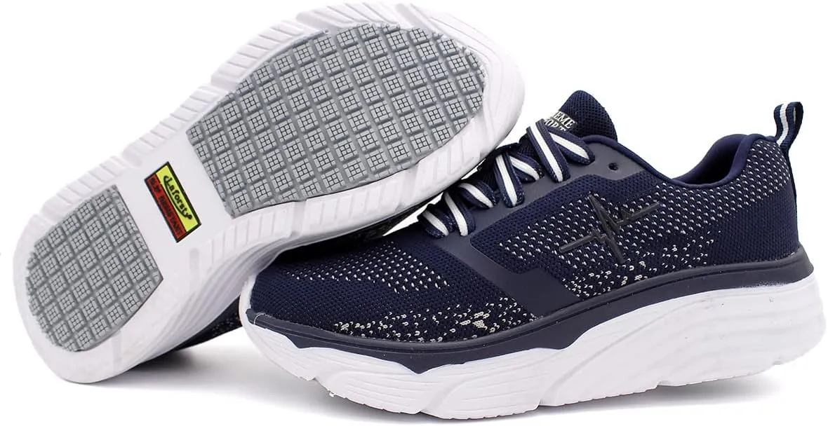 Laforst Womens Platform Xtreme Comfort Slip Resistant Sneaker