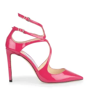 Lancer 100 patent cerise pumps
