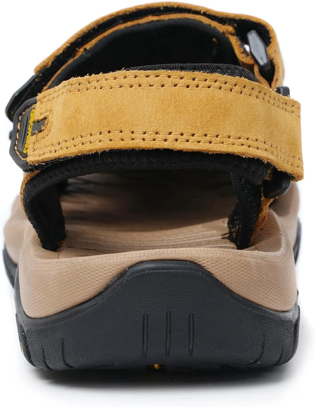 Leather Sports Sandals For Men Closed Toe Hiking Outdoor Athletic Casual Walking Sandals Water Shoes Summer Fisherman Sandal Handmade