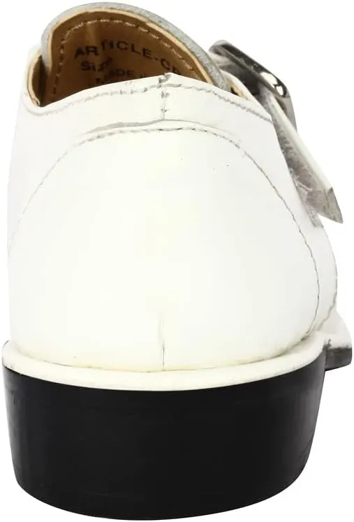LIBERTYZENO Boys Animal Print Genuine Leather Kids Lace Up Oxford Dress Shoes for Easter Gift