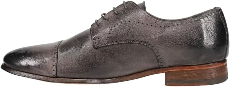 Lucchese Womens Franca Buffalo Oxford Flats - Grey