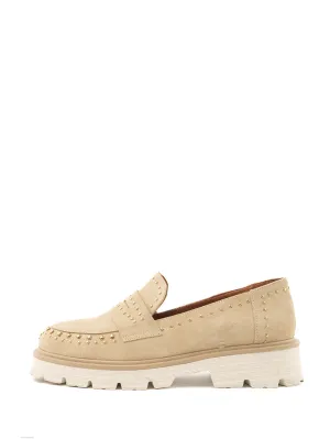 Lucy | Chunky Loafer Beige