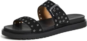Madewell Women's Maximillian Two Strap Lug-Hardware Sandal