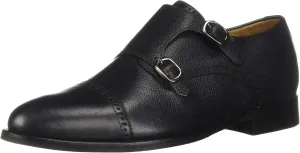 MARC JOSEPH NEW YORK Men's Leather Double Monk Wingtip Dress Shoe Oxford