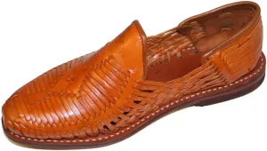 Men Genuine Authentic Leather Closed Toe Mexican huarches Sandal