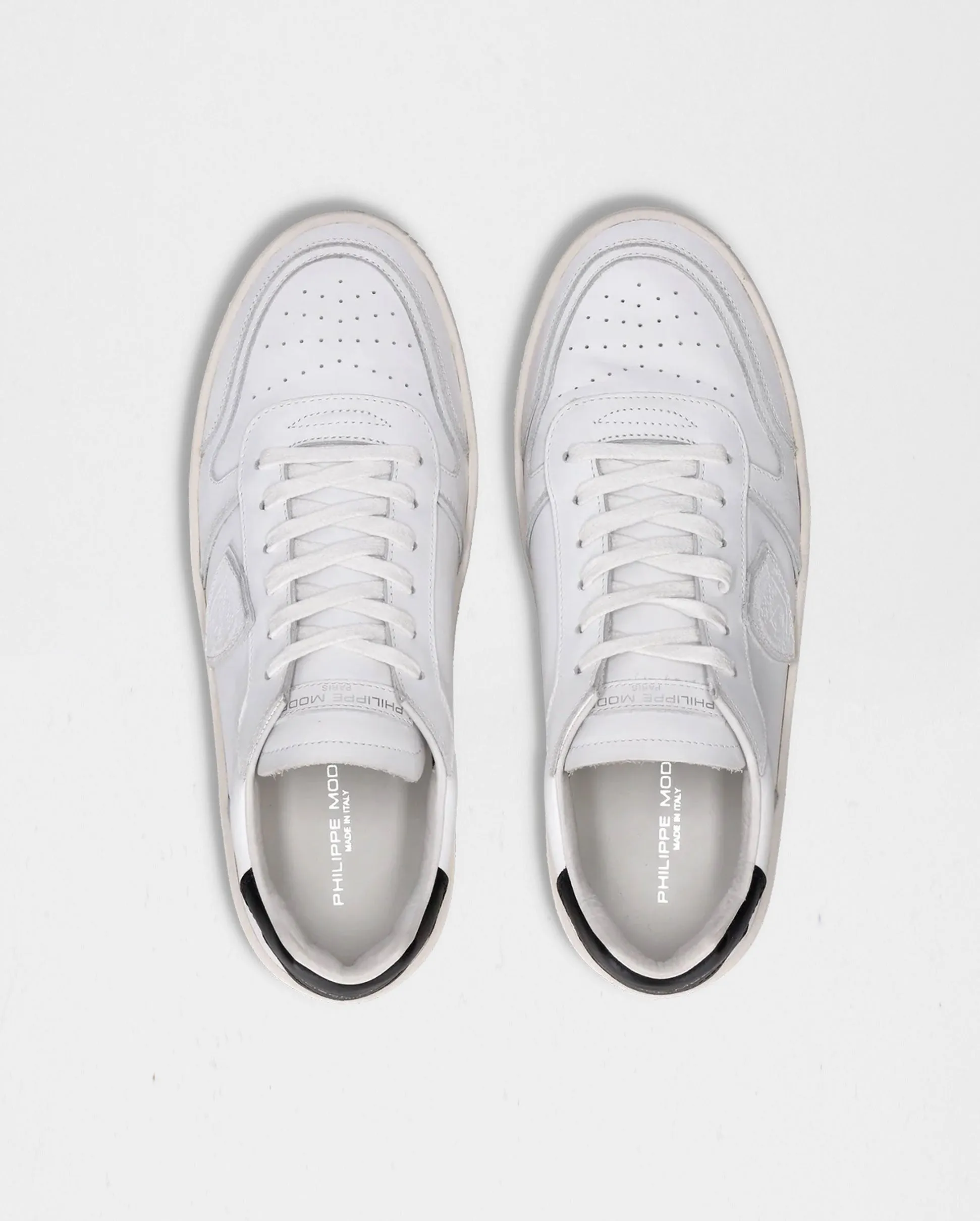MEN'S NICE LOW / VEAU_BLANC NOIR