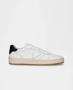 MEN'S NICE LOW / VEAU_BLANC NOIR