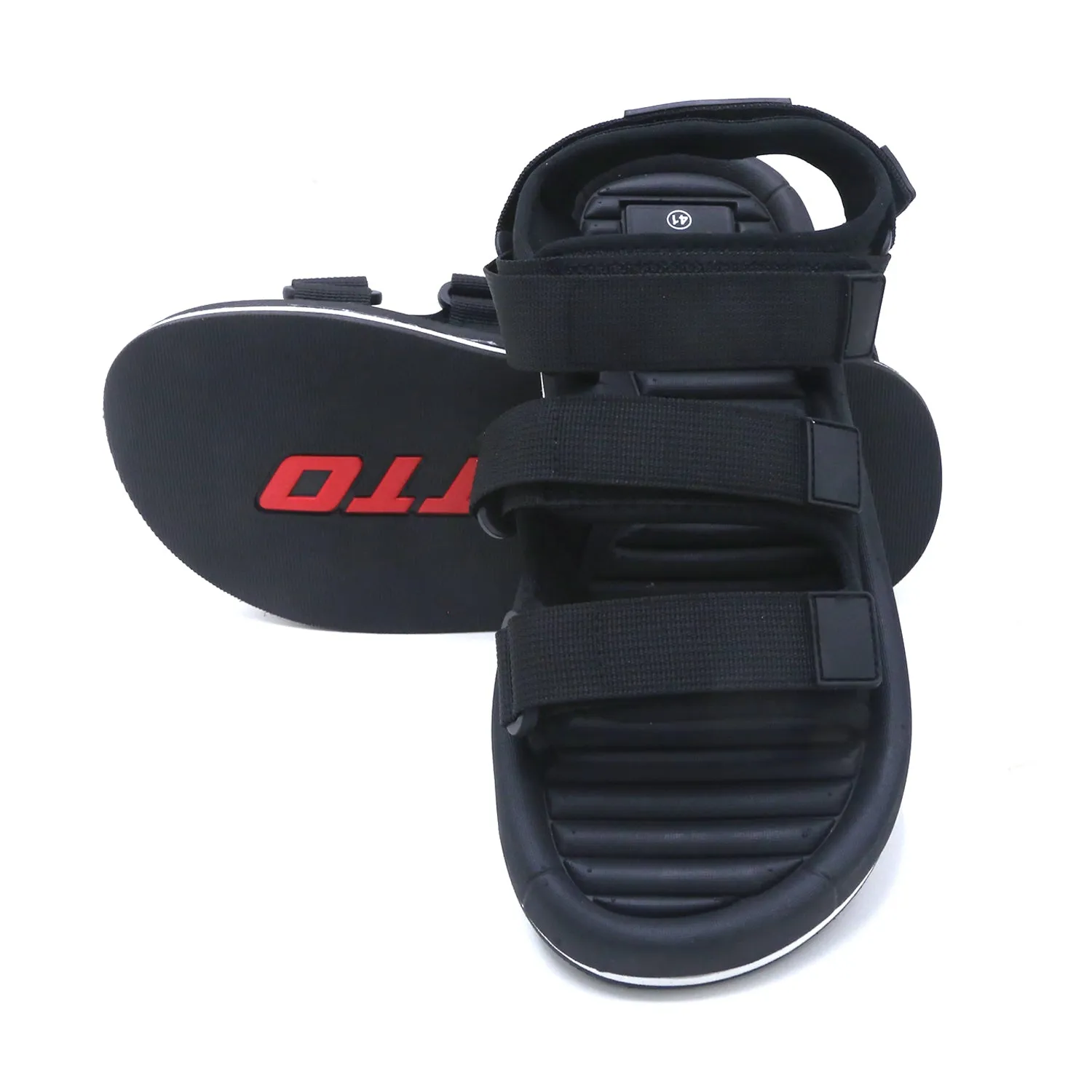 Men's Sandal  -  Black