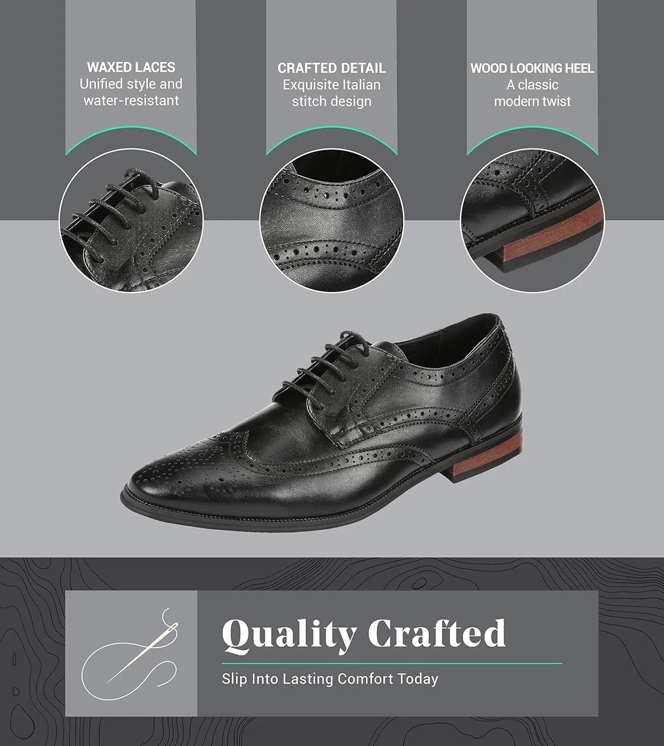 Mio Marino Oxford Men’s Dress Shoes