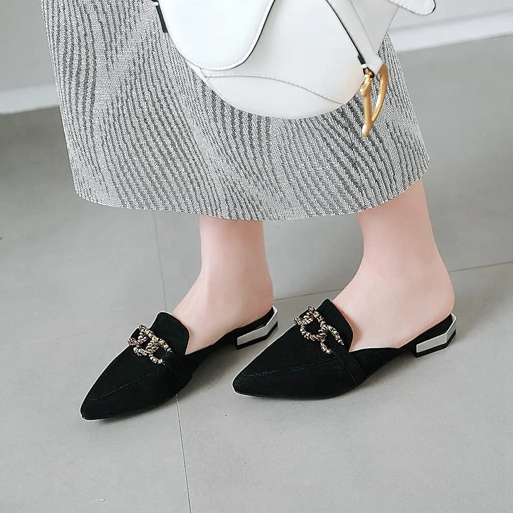 MIOKE womens Mule,flats,flat,mules