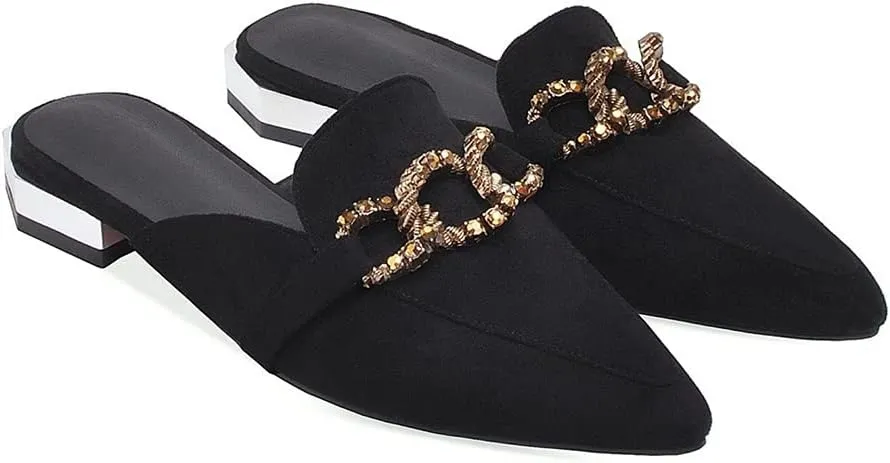 MIOKE womens Mule,flats,flat,mules