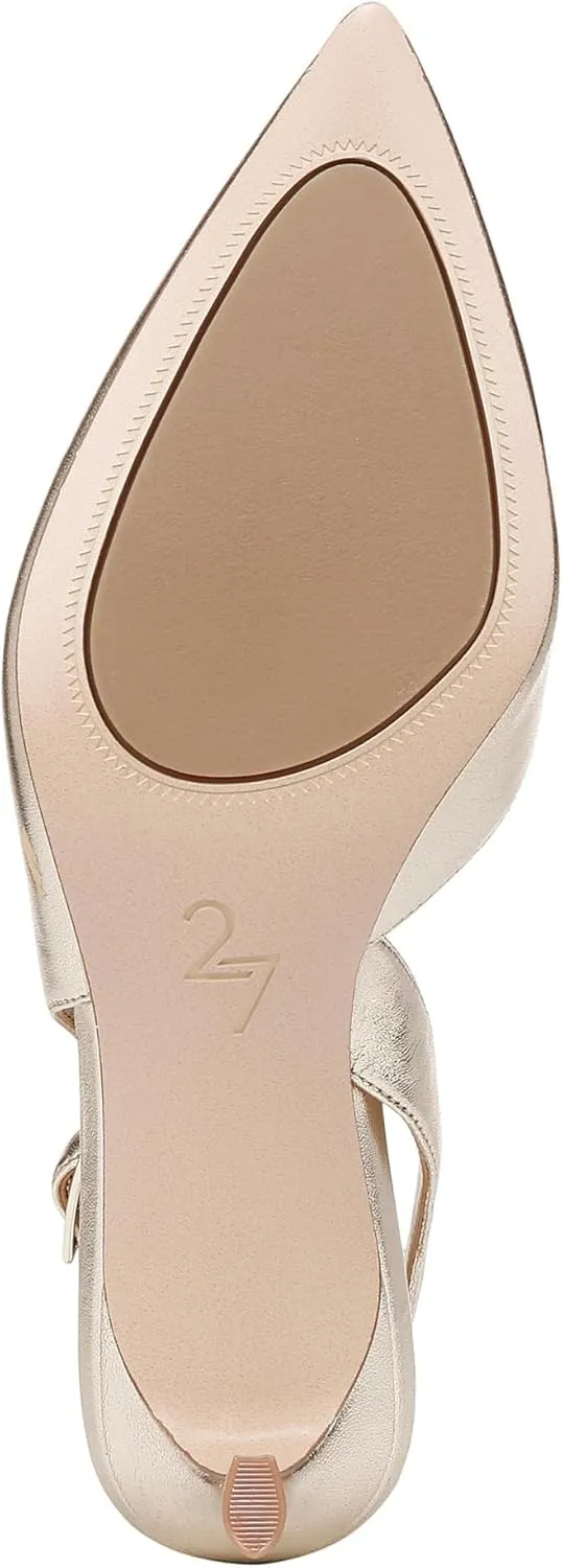 Naturalizer Women's 27 Edit Felicia Sneaker, Champagne Leather, 7.5