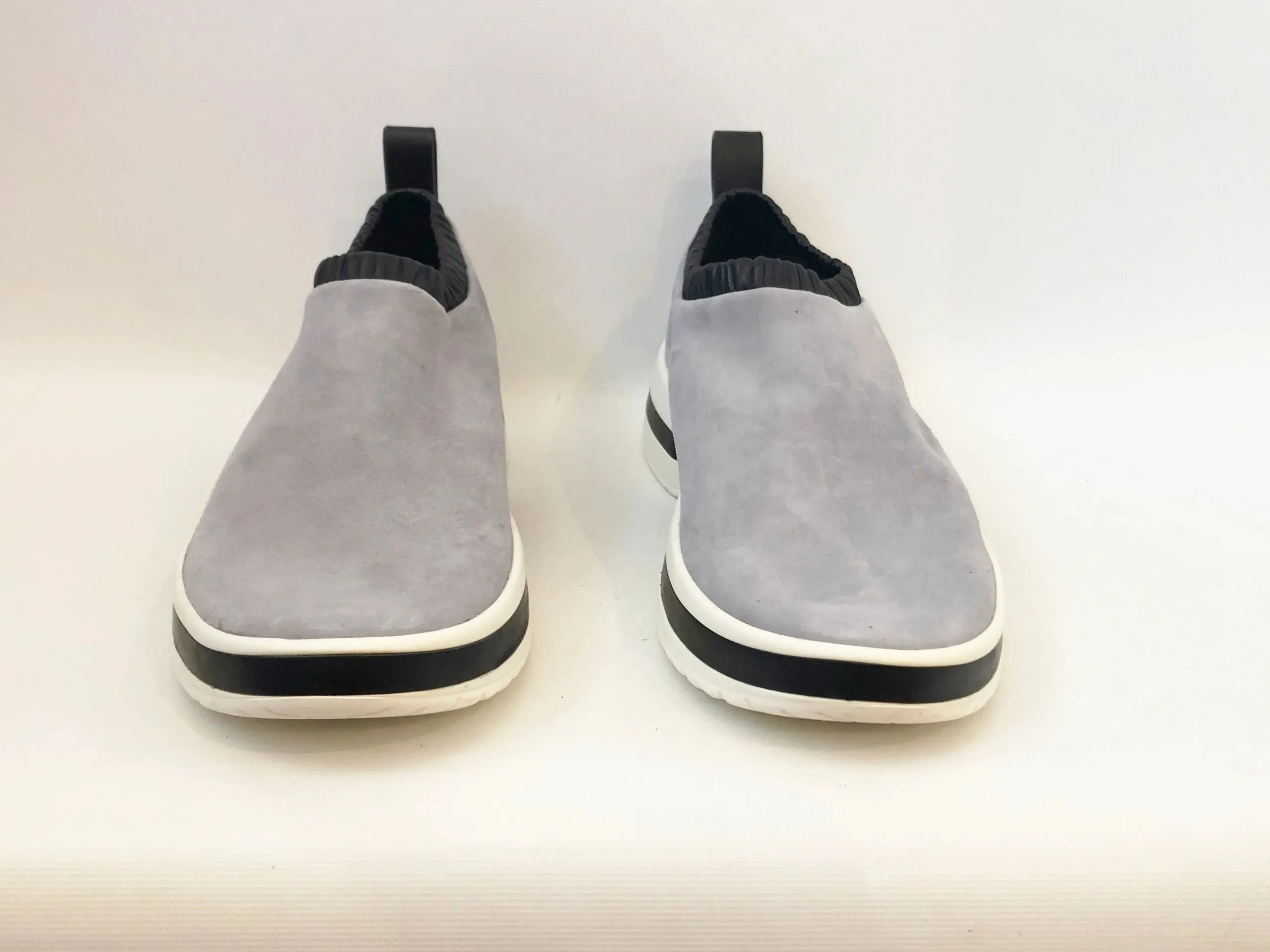NEW Stuart Weitzman Suede Slip On Sneaker Size 10.5