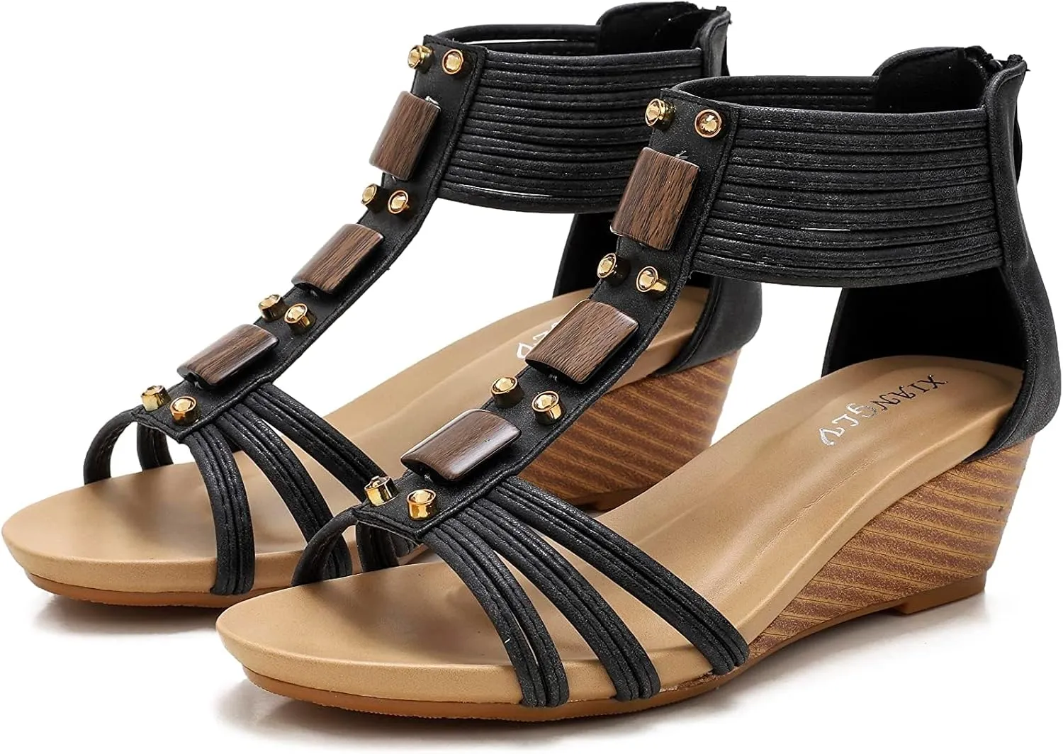 NEW Wedge Sandals for Women Open Toe Casual Summer Roman High Heel Beach Sandals