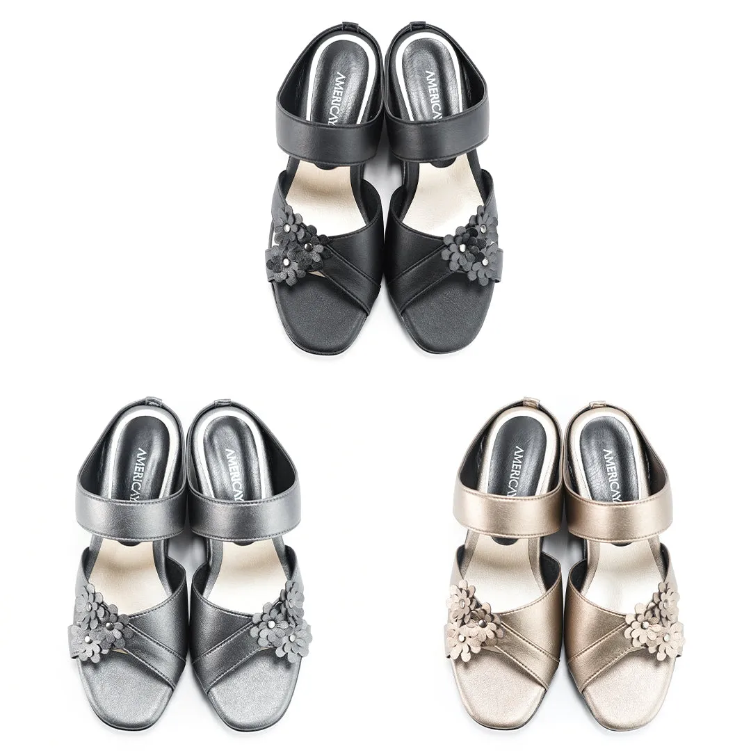 No.8207A Wave Walk Flower Slip-On