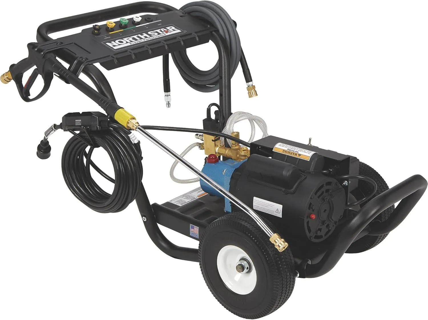 NorthStar Electric Total Start/Stop Commercial Pressure Washer -2000 PSI, 1.5 GPM, 120 Volts