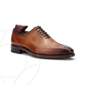OLI Premium Oxford Handcrafted in Patina Leather
